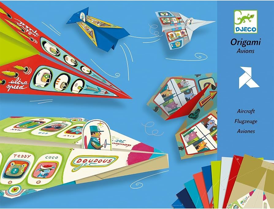 DJECO Planes Origami Paper Craft Kit – Level 3 | Amazon (US)