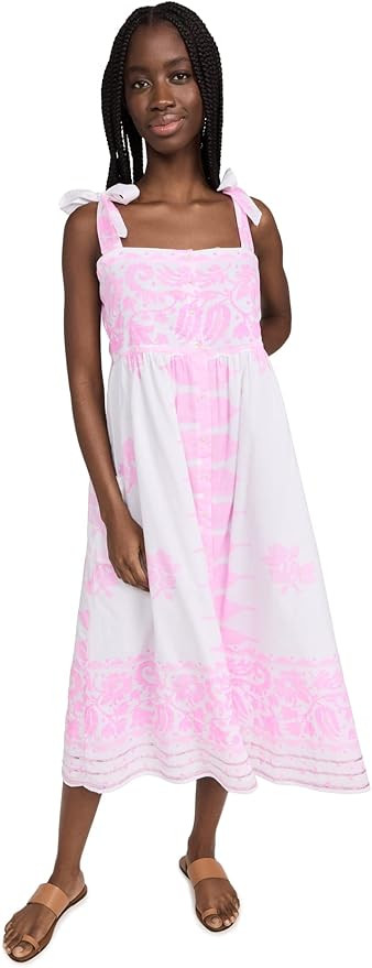 Juliet Dunn Women's Tie Shoulder Dress | Amazon (US)