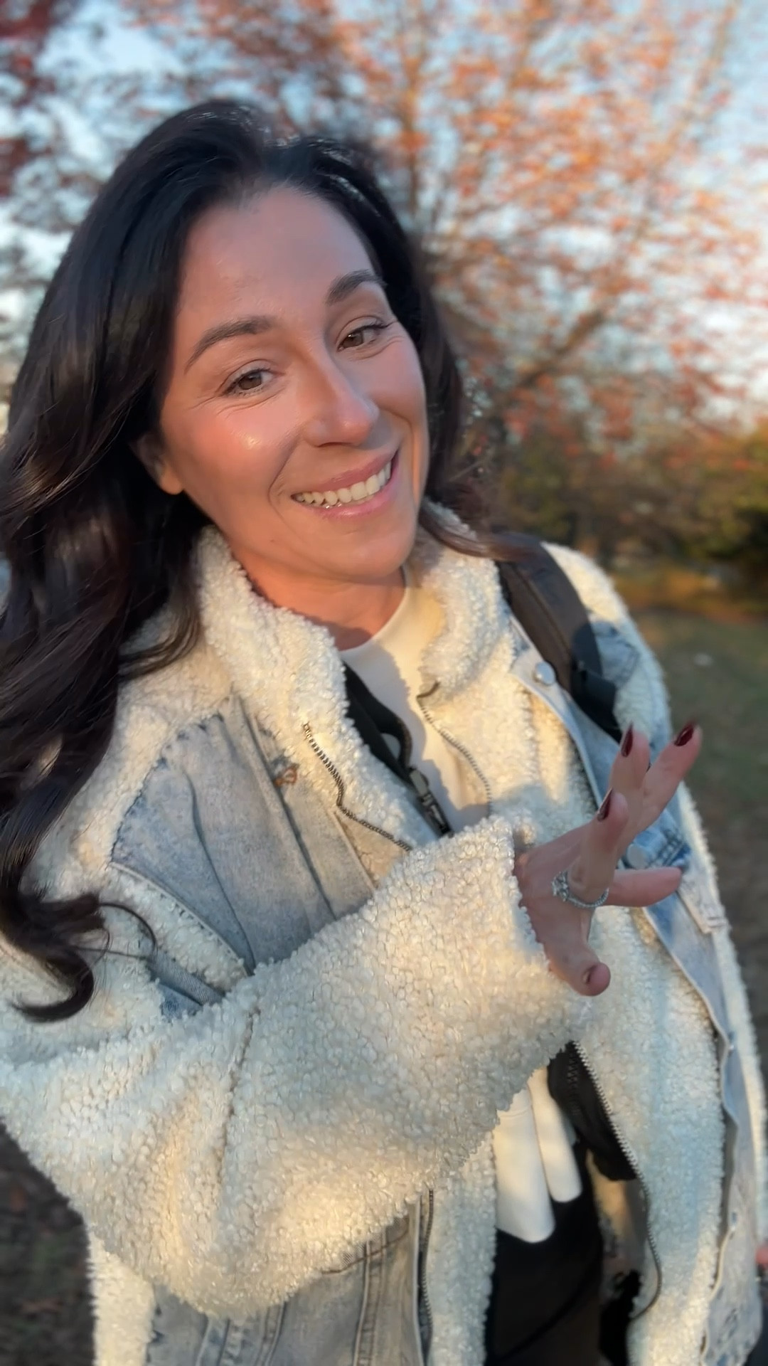 It’s like my late fall/early winter photographer uniform — peep my essentials for fall photo sessions 🙌🏻
Sherpa lined jean jacket to keep you warm, sporty, slim bag with pockets for your phone, wallet, keys, and room anything that your clients might need help with, cozy ankle, boots, or tall rain boots to protect your legs from ticks, stretchy leggings, so that you can have lots of mobility to capture all the different angles you need, and last, but not least, satin lined beanie to keep your head, warm and protect your hair at the same time!

#LTKOver40 #LTKGiftGuide #LTKStyleTip