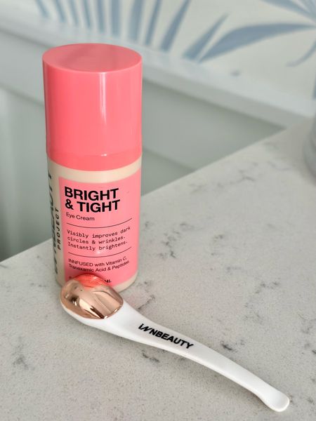 @innbeautyproject bright and tight  eye cream from Sephora. Clean beauty products. Apply makeup over it. Only been using for a week and already see results. Lightens dark circles, helps refresh my eye area brightens it up. 

#innbeautyproject #sephora #ad 

#LTKbeauty #LTKxSephora #LTKfindsunder50