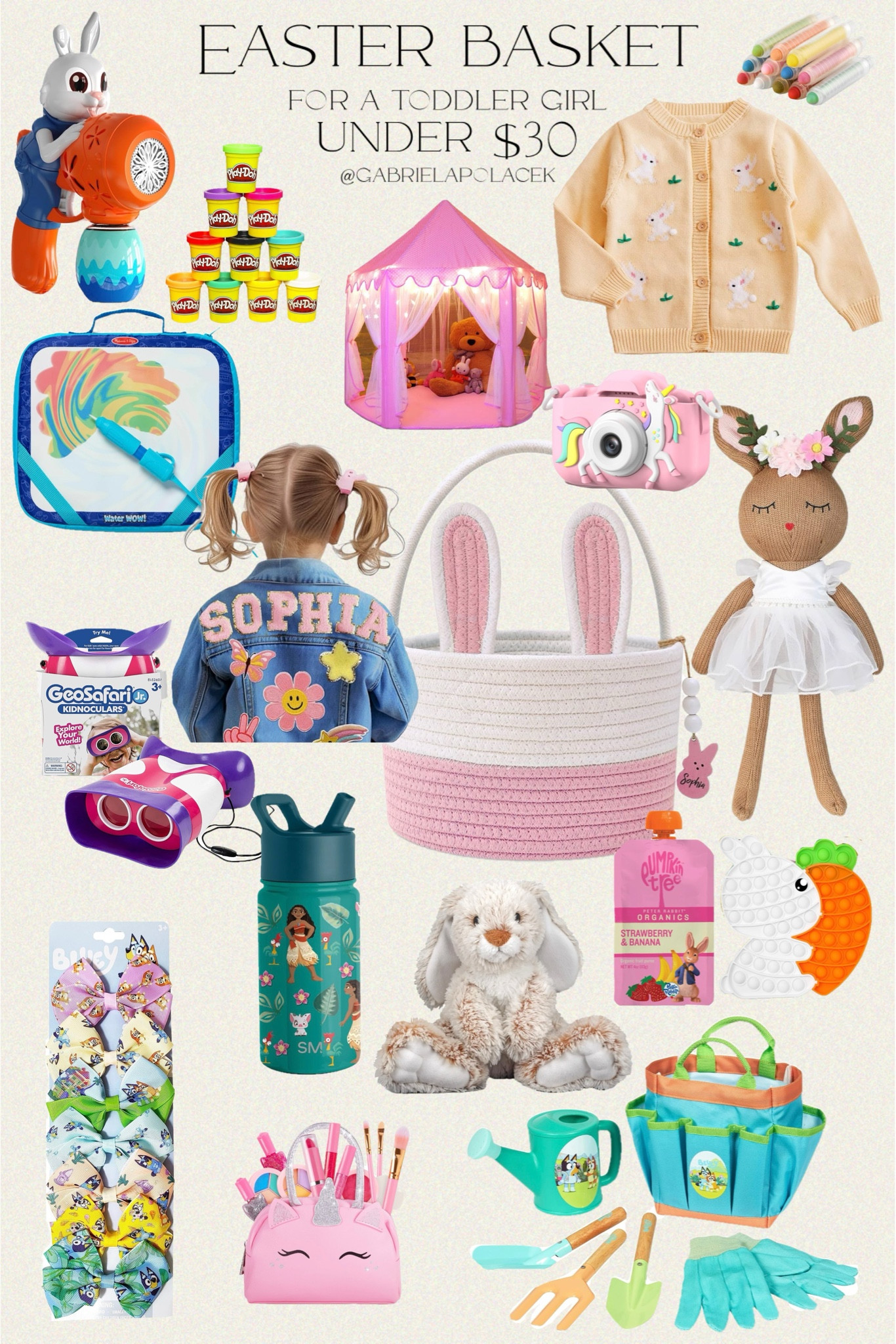 Easter basket for toddler girl under $30!! 

Simple Modern Disney Moana Kids Water Bottle with Straw Lid | Dustless Chalk for Kids, Colored Sidewalk Chalk With Holder,Non-Toxic Washable Toddlers Chalks | Melissa & Doug Sunny Patch Cutie Pie Butterfly Binoculars - Pretend Play Toy | CubesLand Easter Basket | Educational Insights GeoSafari | BLUEY Kids Gardening Set | Quality Garden Tool Kit for Kids and Toddlers | Ballerina Doll Handmade Stuffed Animal Bunny | Rolanko Toddler Girls' Sweater Long Sleeve Open Front Button Down Knit Cardigan | Bluey Kids Hair Bows - Hair Accessories | Monobeach Princess Tent Girls Large | Goopow Kids Camera Toys | Personalized Kids Denim Jacket with Names

#polacek #gabrielapolacek #easter #LTKParties #LTKFamily #amazon


#LTKKids #LTKSeasonal #LTKFindsUnder50