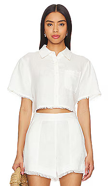 Solange Cropped Shirt
                    
                    SIMKHAI | Revolve Clothing (Global)