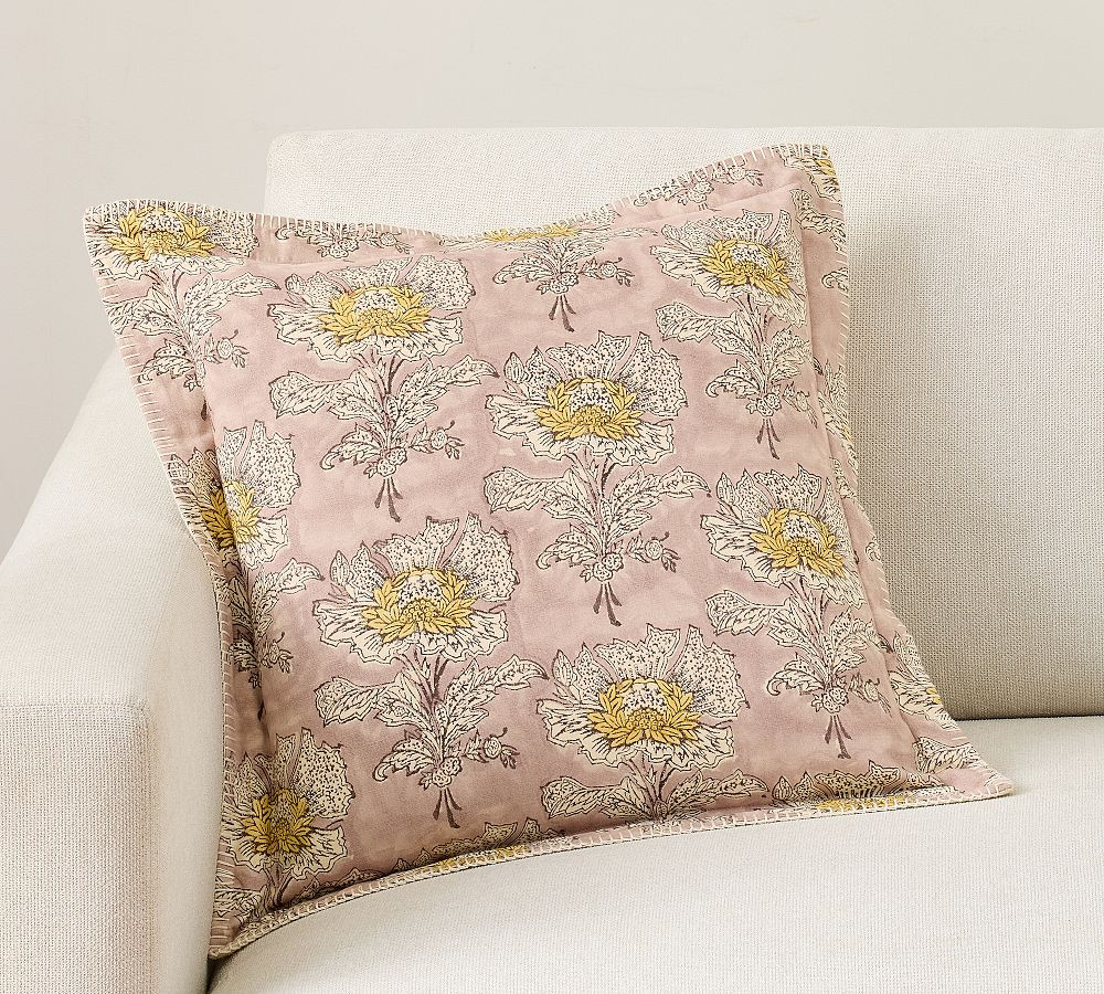 Flora Printed Pillow | Pottery Barn (US)