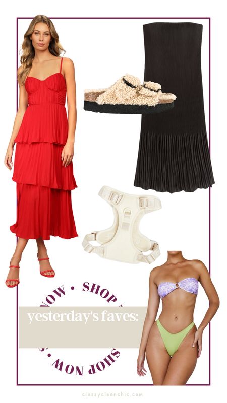 My most popular wedding guest dresses from lulus and Abercrombie, my go to Birkenstocks and this summers newest bikini from Nordstrom! 

#LTKSeasonal #LTKstyletip #LTKswim