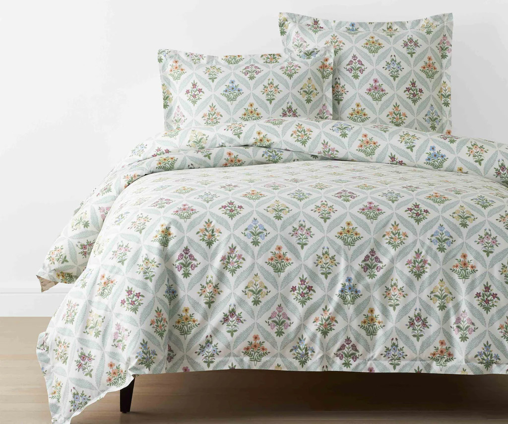 Sateen Duvet Cover - Estee Garden | Rifle Paper Co.