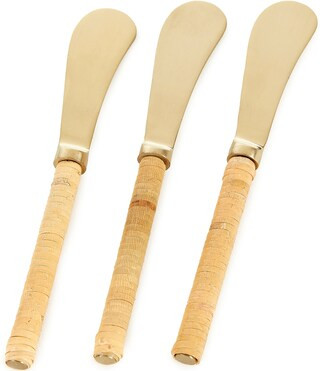 Southern Living Gold Rattan Spreaders, Set of 3 | Dillard's | Dillard's