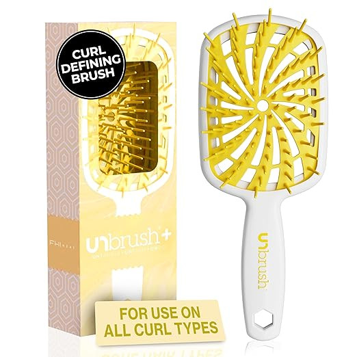 FHI Heat UNbrush Plus — Curly Hair Brush for Gentle & Effective Detangling on Wet or Dry Fragil... | Amazon (US)