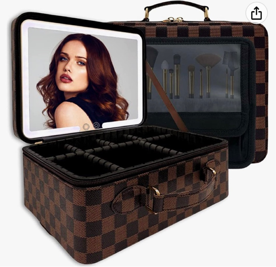 Travel makeup case * makeup organization * product organizer * bathroom organization 

#LTKunder50 #LTKFind #LTKbeauty