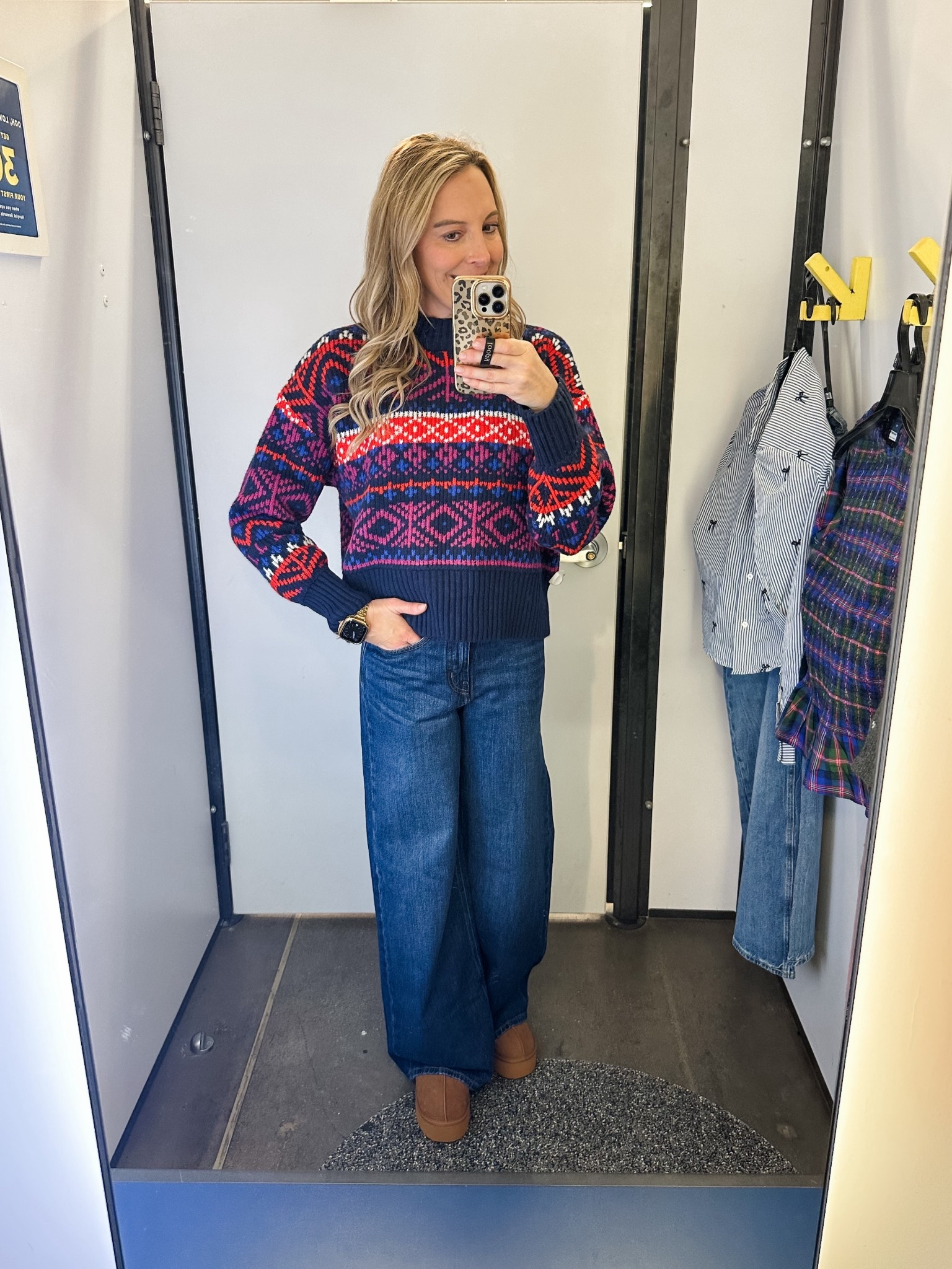 These sweaters are perfect for Christmas! I’m wearing a small in the sweaters and 0 in the jeans. Everything runs tts. 

Christmas sweaters | sweater | cardigan | wide leg jeans | holiday | holiday party | winter outfits | Old Navy 



#LTKStyleTip #LTKFindsUnder50 #LTKSaleAlert