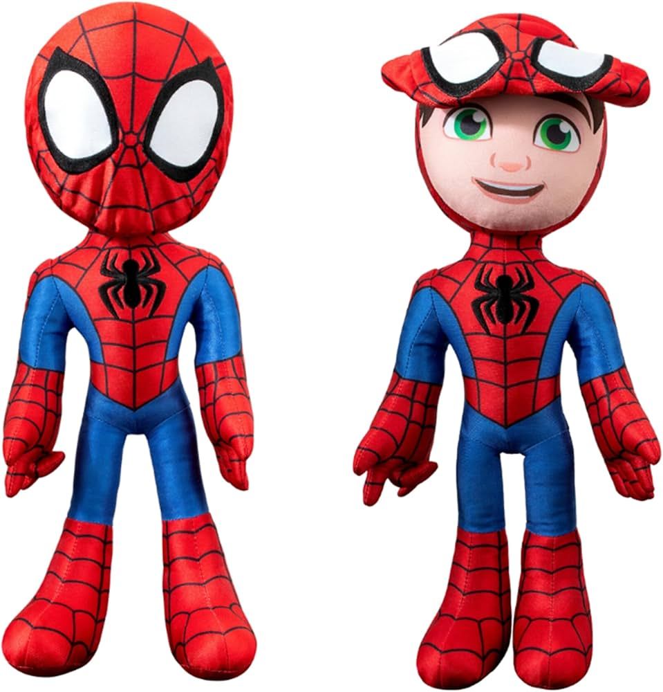 Spidey and His Amazing Friends Marvel’s Feature Plush Spidey Secret Hero Reveal - 16” Plush w... | Amazon (US)