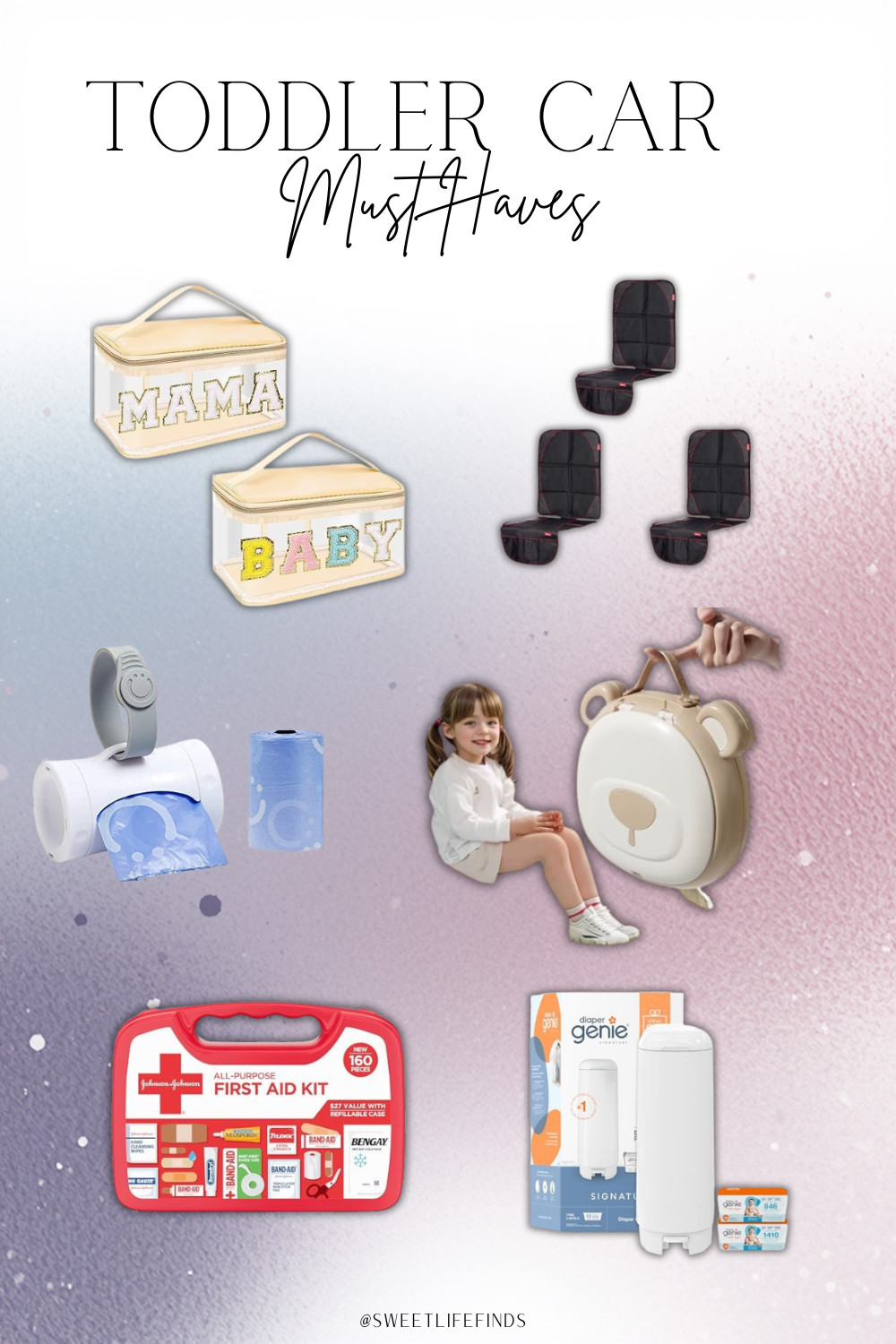 These toddler car must haves are so worth adding before the next outing. They make messes, potty emergencies, and all the random little car chaos feel way more manageable. Such smart finds for keeping the car more functional without a ton of extra stuff.
#ToddlerCarMustHaves #MomCarEssentials #TravelWithToddlers #SweetLifeByKourtney 

 #LTKmomlife #LTKBaby #LTKKids