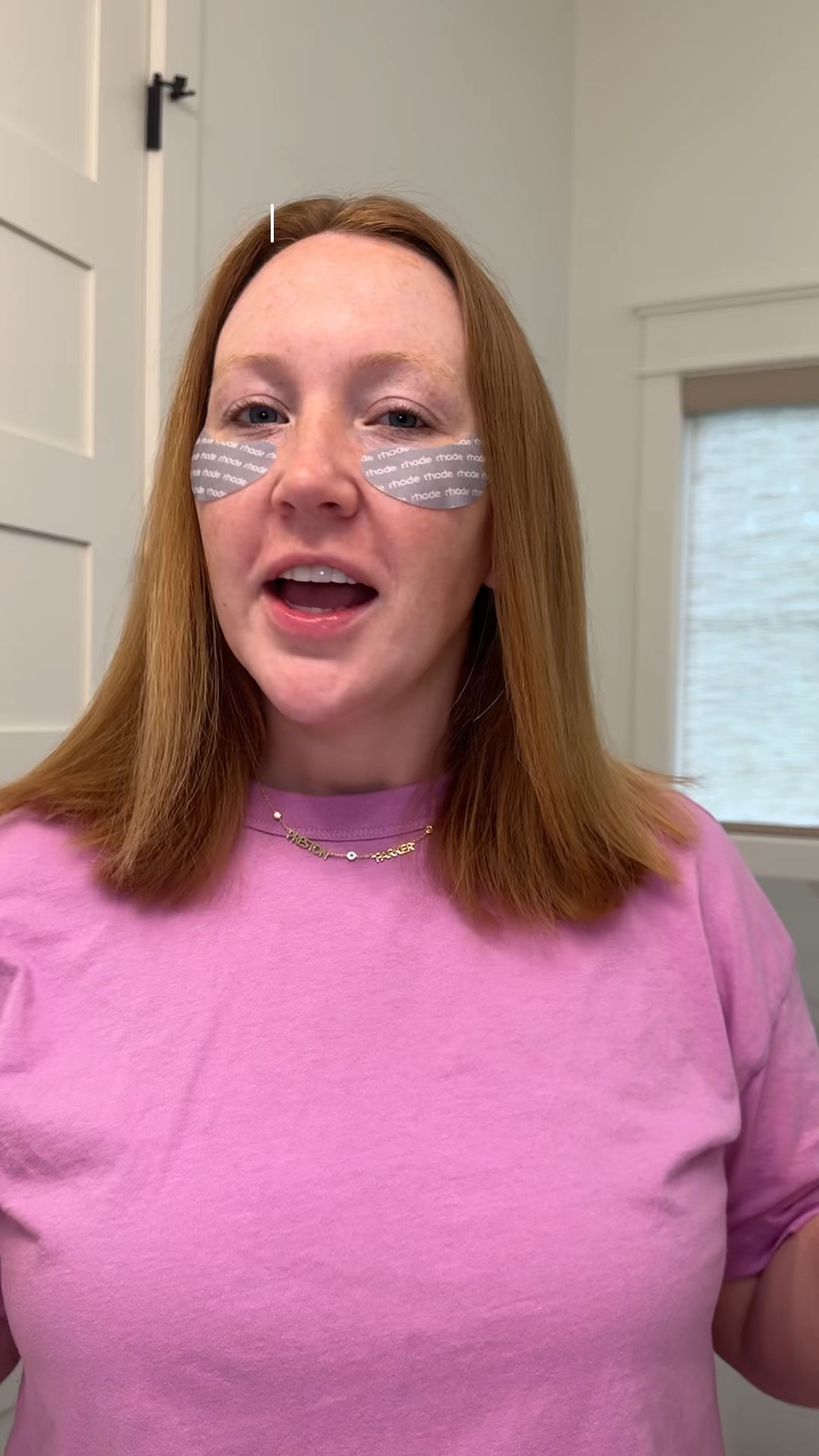 POV: you finally found eye masks that don’t slide off or get stuck in your hair 🙌
These Rhode eye masks STAY put and actually feel good while you’re chasing a toddler, doing your makeup, or running around the house. No slipping, no tangles, just depuffed under eyes.

#LTKselfcare #LTKgrwm #LTKBeauty