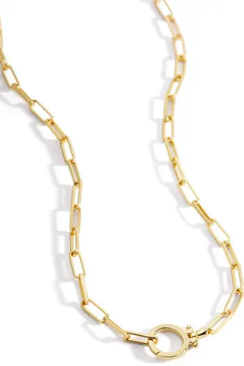 Mint Paperclip Necklace | Nordstrom