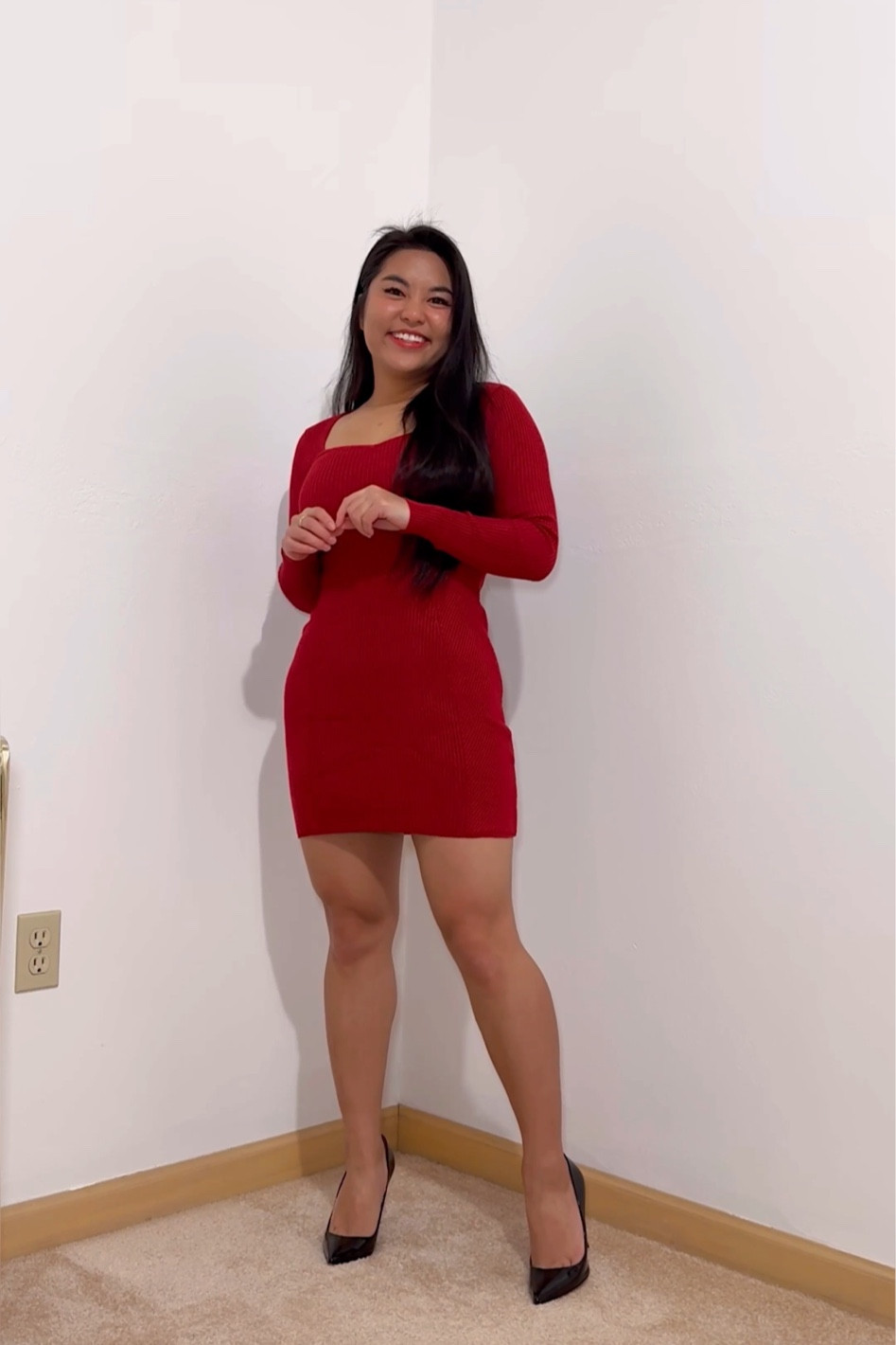 abercrombie dress on sale for cyber Monday - 25% off with additional 15% off with code CYBERAF
Petite friendly! Wearing size XS petite. 

#LTKCyberWeek #LTKparties #LTKHoliday