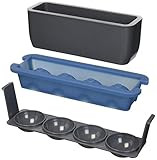 Rabbit Clear Ice Sphere Mold Tray (Blue/Slate) | Amazon (US)