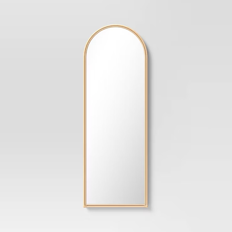 Natural Rattan Mirror with Wrapping - Threshold™ | Target