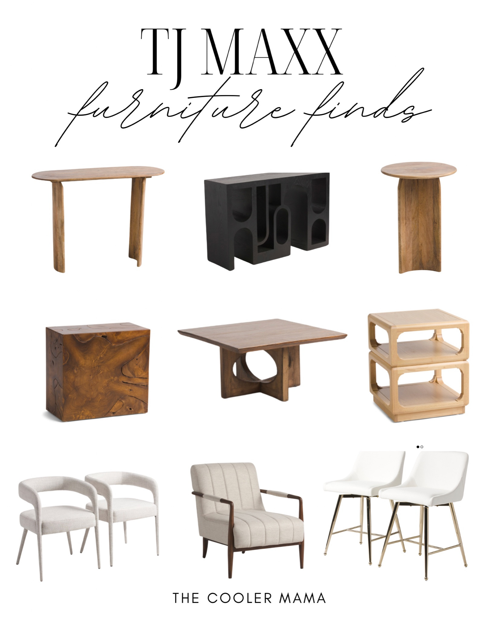 TJ MAXX living room/dining furniture finds 

#LTKhome #LTKsalealert #LTKFind