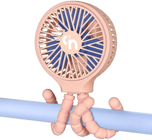 WiHoo Stroller Fan Clip On Baby 5200mAh Portable Fan Rechargeable Battery Operated Fan Mini Handh... | Amazon (US)