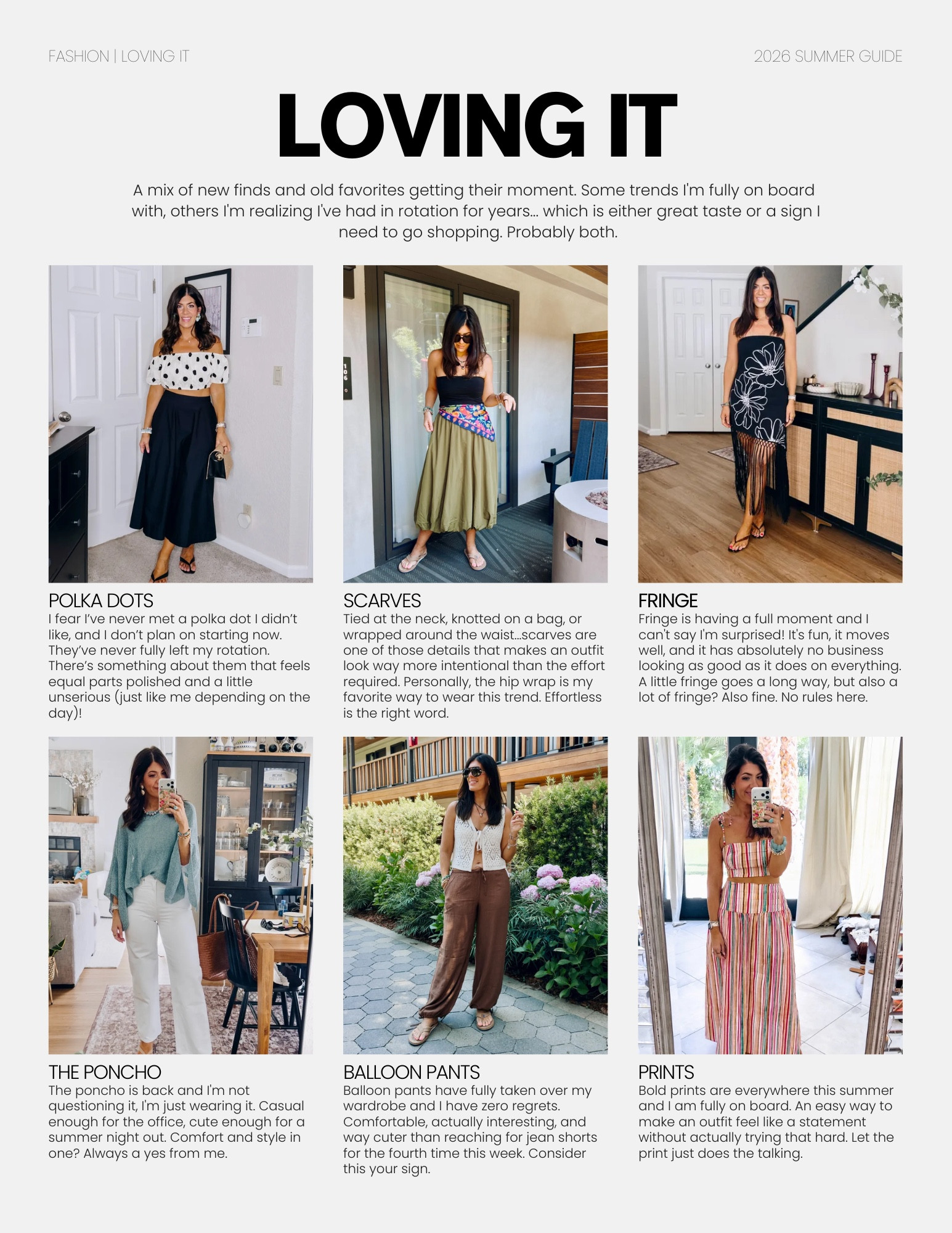 Summer Guide: trends and more I'm loving 

 #LTKSeasonal #LTKOver40 #LTKMidsize