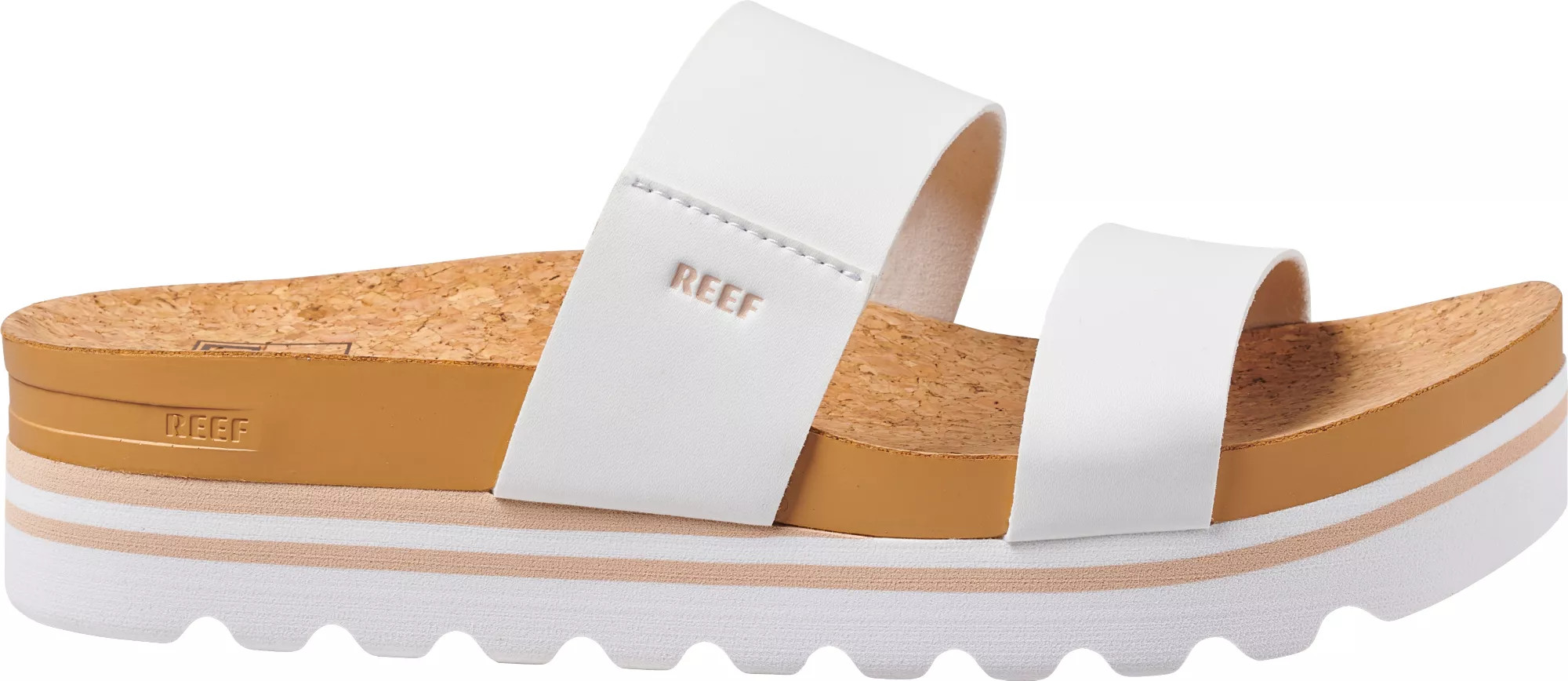 Reef Women's Cushion Bounce Vista Hi Sandals, Size 11, Cloud | Dick's Sporting Goods