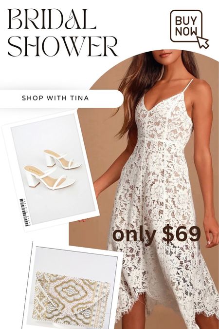This bridal shower dress is so cute! Flattering on women with hips and a curvy figure too!

#LTKFind #LTKU #LTKcurves
