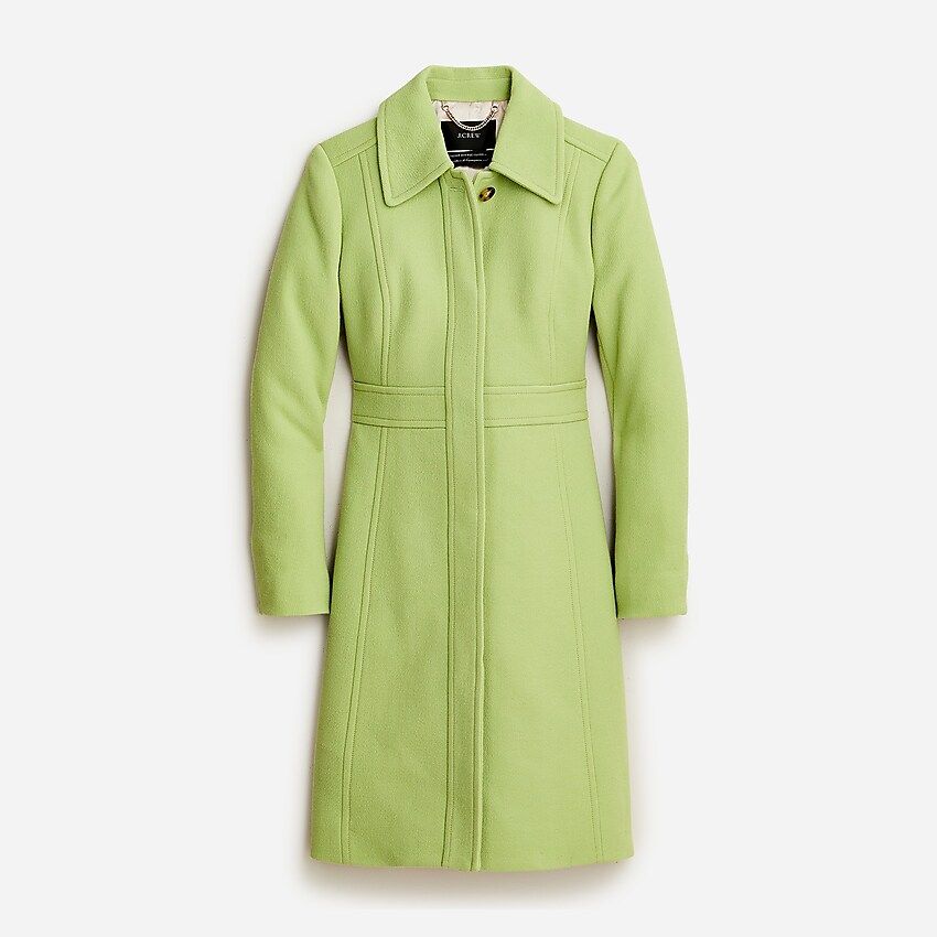 New lady day topcoat in Italian double-cloth wool | J.Crew US