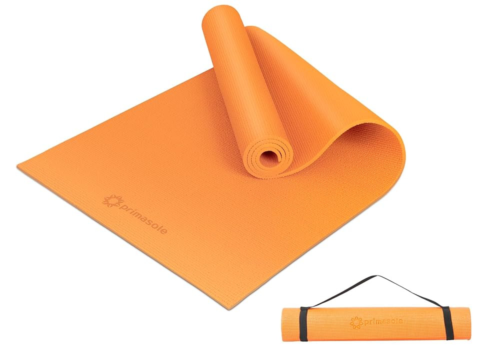 Yoga Mat with Carry Strap for Yoga Pilates Fitness and Floor Workout at Home and Gym Non-slip 9 c... | Amazon (US)