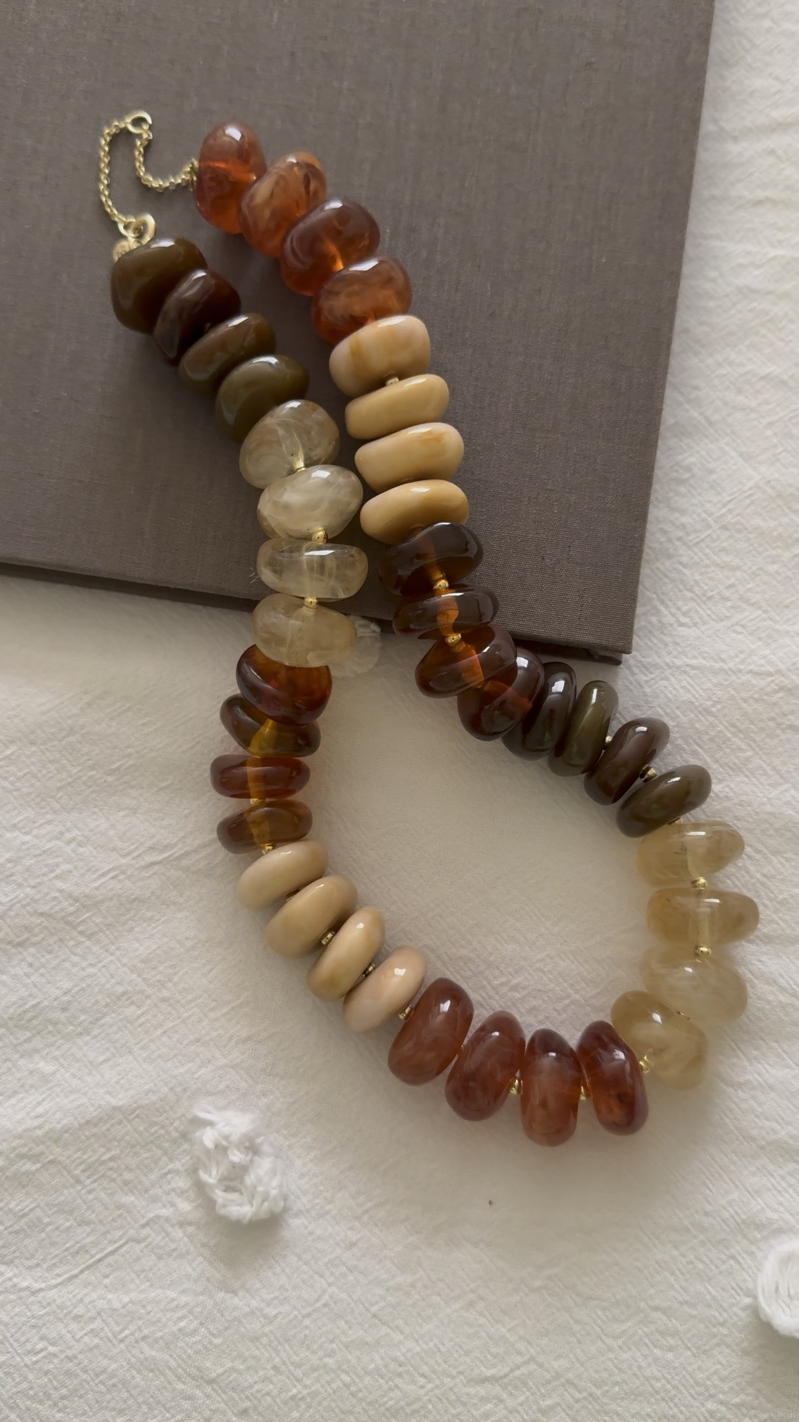 Really nice chunky beaded necklace from Loft. Love this brown combo for fall. 




Statement necklace, Fall accessories, fall necklaces

#LTKOver40 #LTKSeasonal #LTKSaleAlert