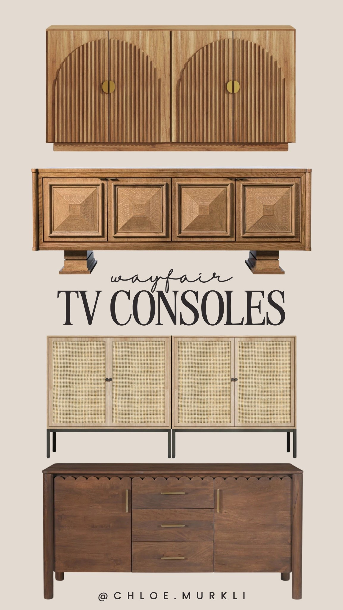 TV consoles that elevate any living room! 

#LTKHome