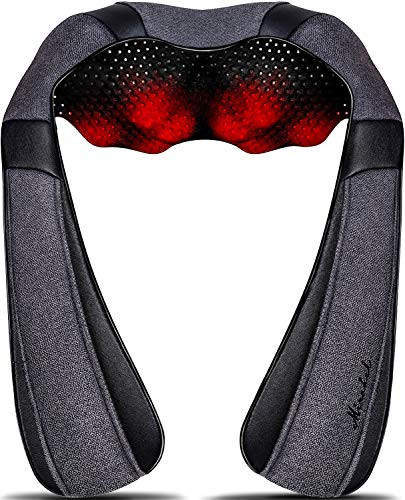 Mirakel Neck Massager with Heat, Shiatsu Shoulder Massager, Electric Kneading Back Massager, Mass... | Amazon (US)