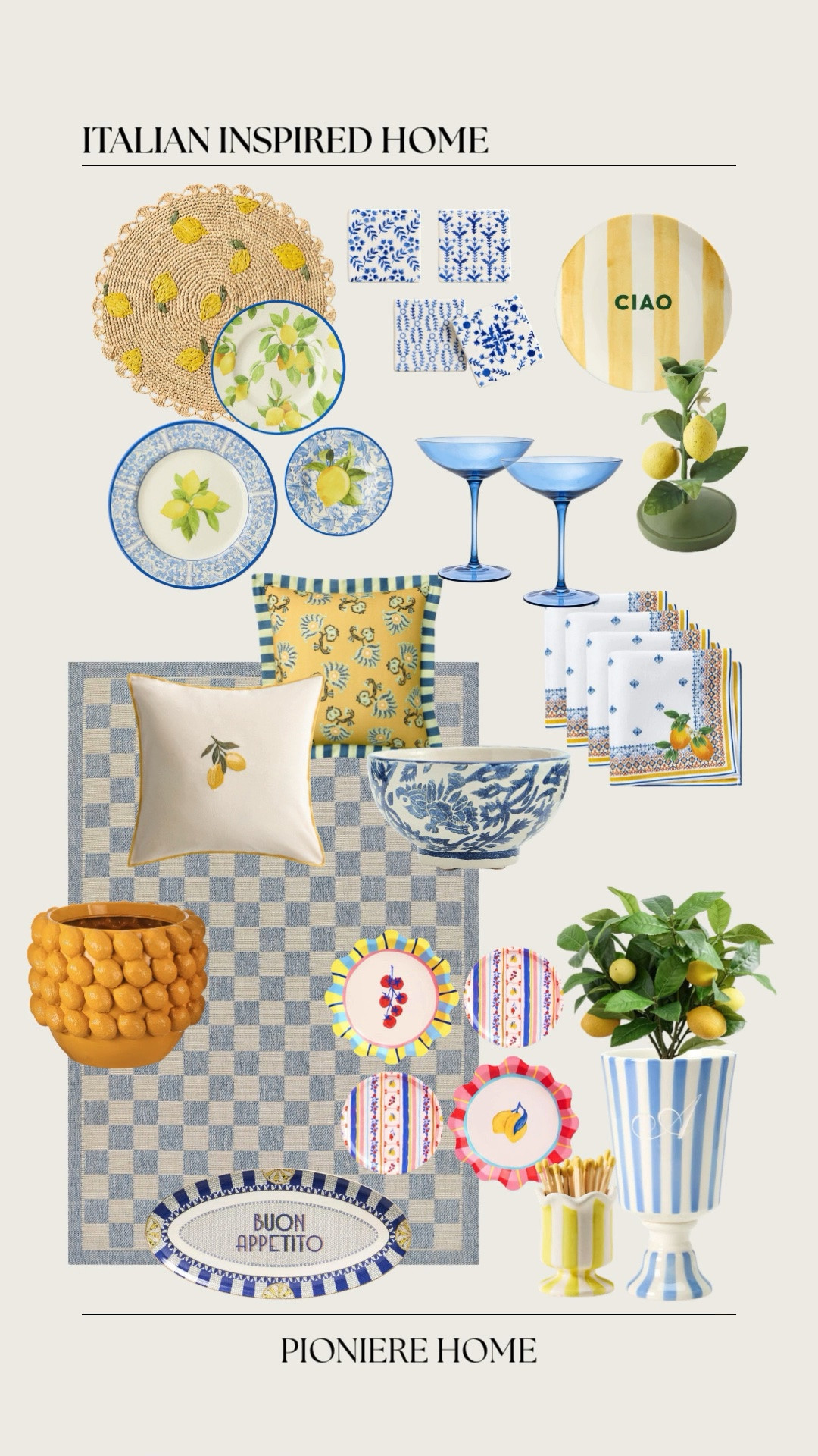 Italian inspired home decor, Amalfi coast inspired, blue and white decor, lemon decor, outdoor entertaining, striped decor, summer home, blue and yellow

#LTKSeasonal #LTKHome #LTKSaleAlert