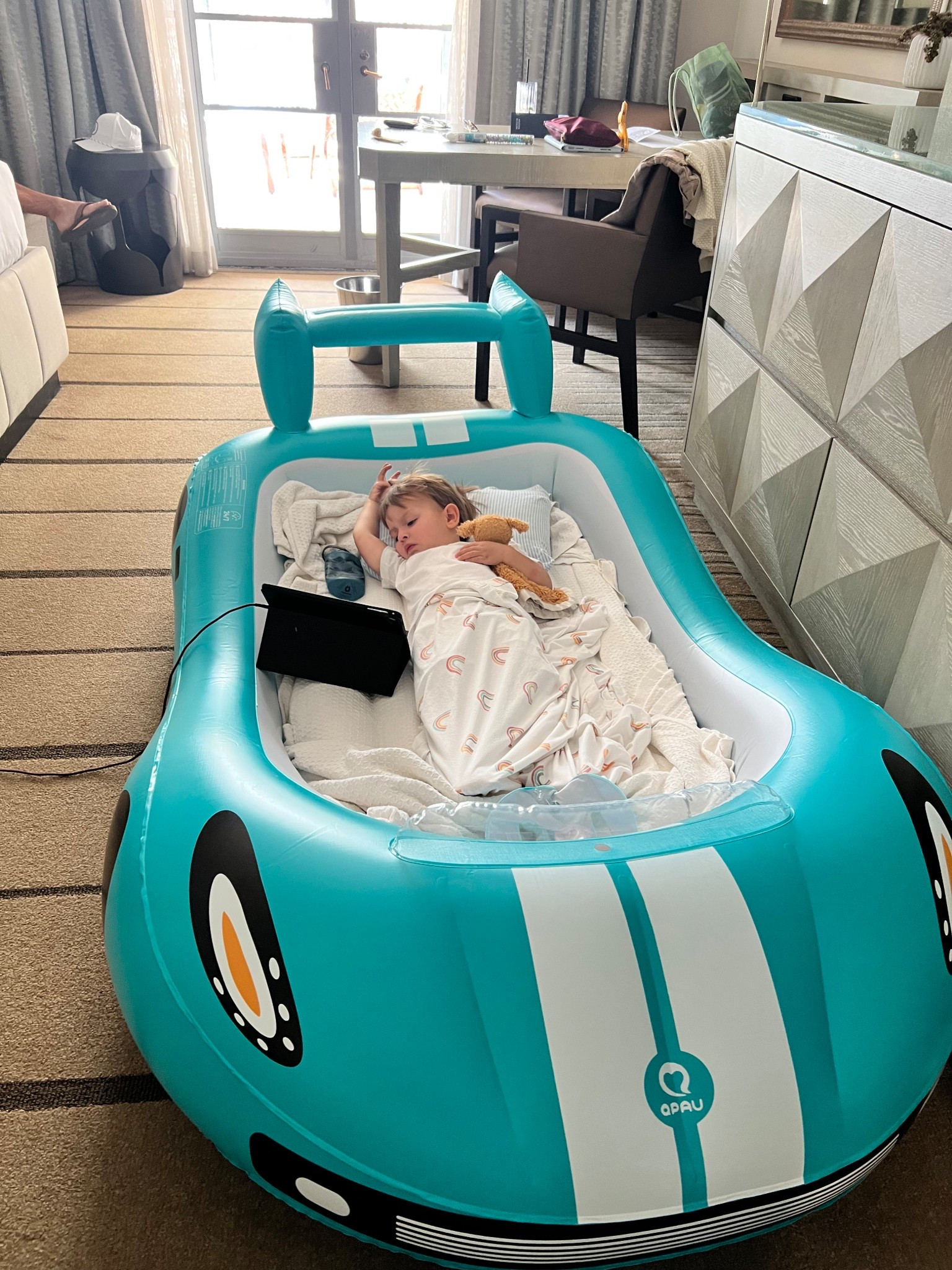 Toddler travel bed and comes with a travel bag! So easy/quick to inflate 

#LTKBaby #LTKKids #LTKTravel