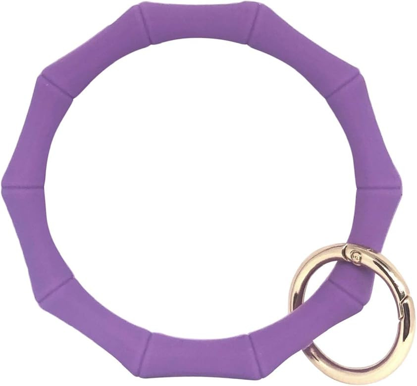 Key Ring Bracelet Keychain Wristlet Keychain Bangle Key Ring | Amazon (US)