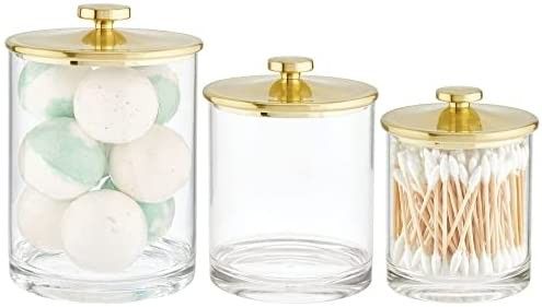 mDesign Plastic Apothecary Canister Jar Storage Organizer Amazon Sales Amazon Deals Amazon Finds  | Amazon (US)