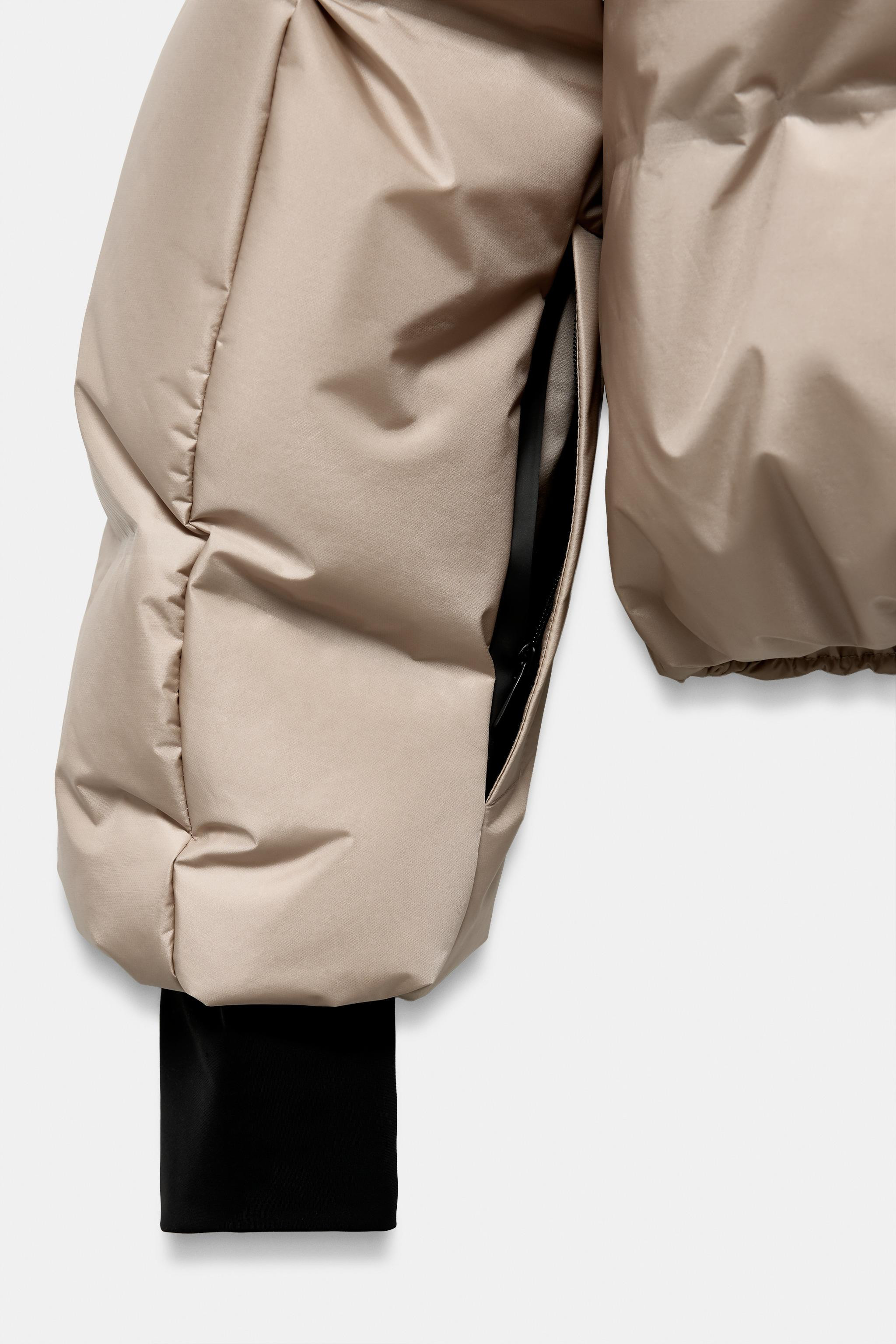 WATER RESISTANT WINDPROOF RECCO® TECHNOLOGY SKI COLLECTION DOWN JACKET | Zara US