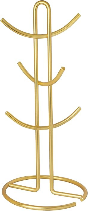 Spectrum Diversified Euro Kitchen Countertop 6-Cup Mug Holder Tree, Coffee Cup Holder with 8 Hook... | Amazon (US)