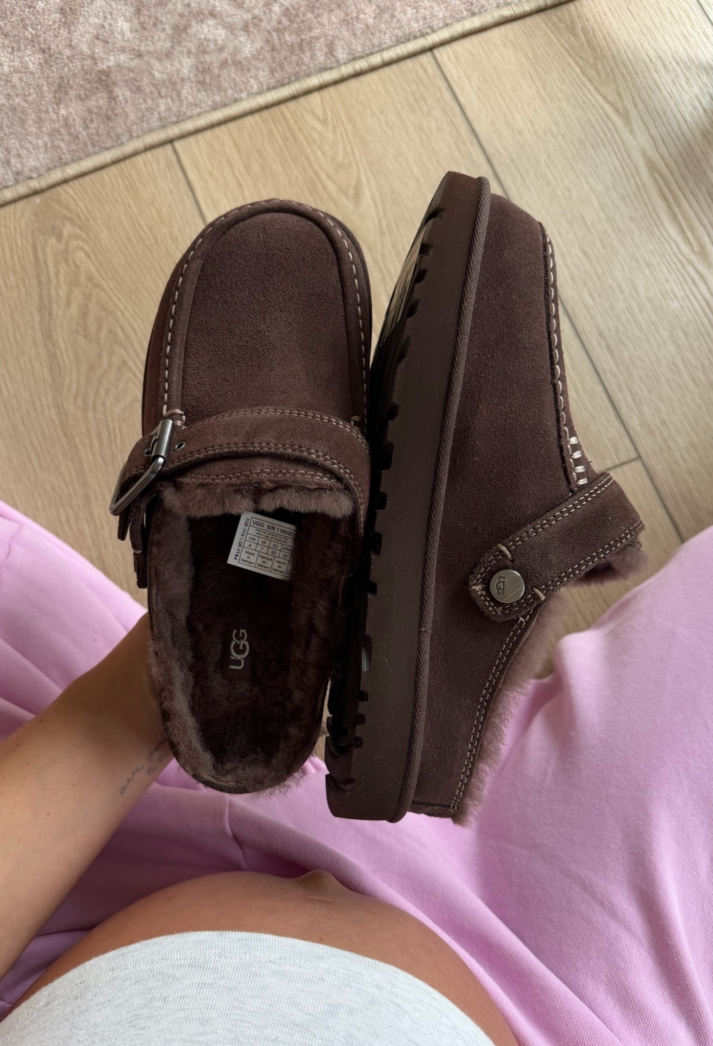 Ugg clogs! Did my true size