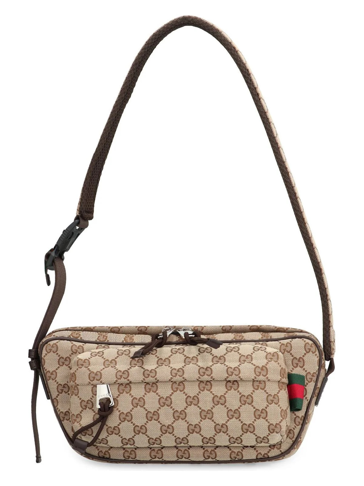 Gucci Men's Small Crossbody Gg Bag in Black | 802096FADUK Color 9853 | LOZURI
