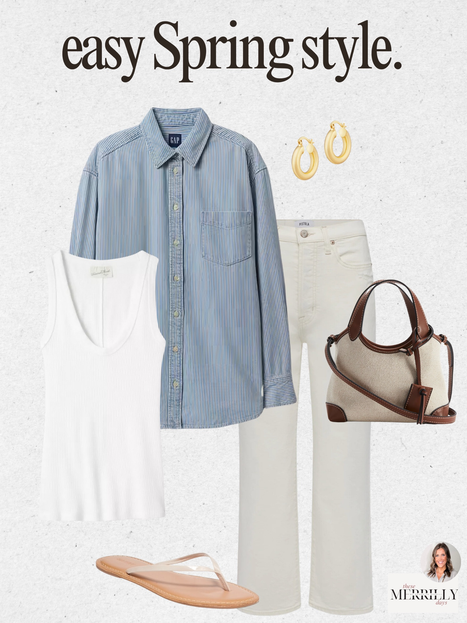 Casual, put together spring style / mom outfit for spring / linen leather bag / my favorite sandals 

#LTKItBag #LTKStyleTip #LTKFindsUnder100