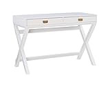 Linon Desk, White, 44"W x 20"D x 30"H | Amazon (US)