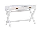 Linon Desk, White, 44"W x 20"D x 30"H | Amazon (US)