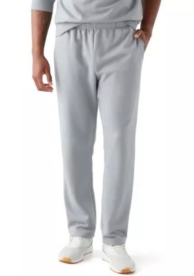 ZELOS Men's Fleece Pants, Gray, Medium | Belk