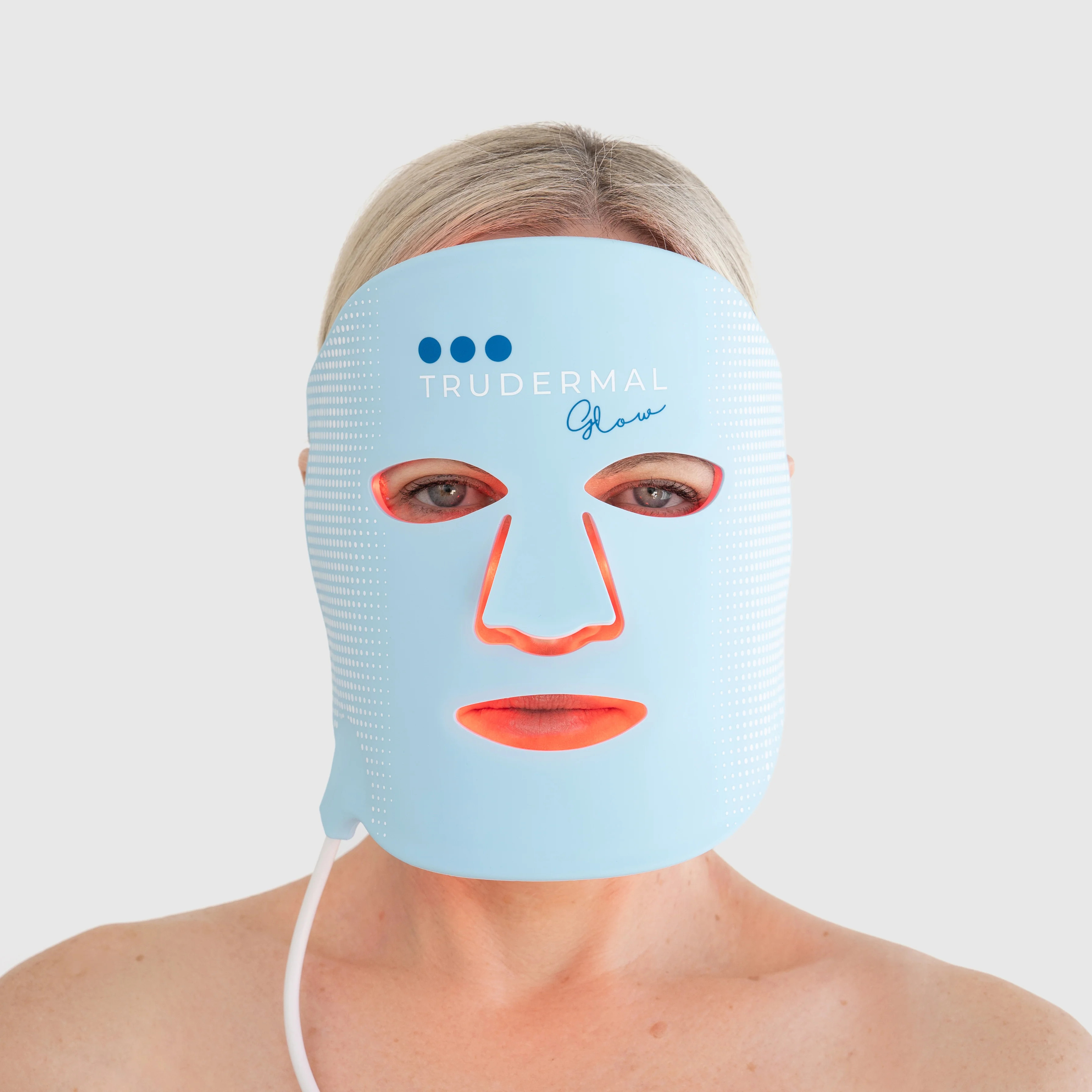 Trudermal Glow LED Light Therapy Face Mask | TruDermal