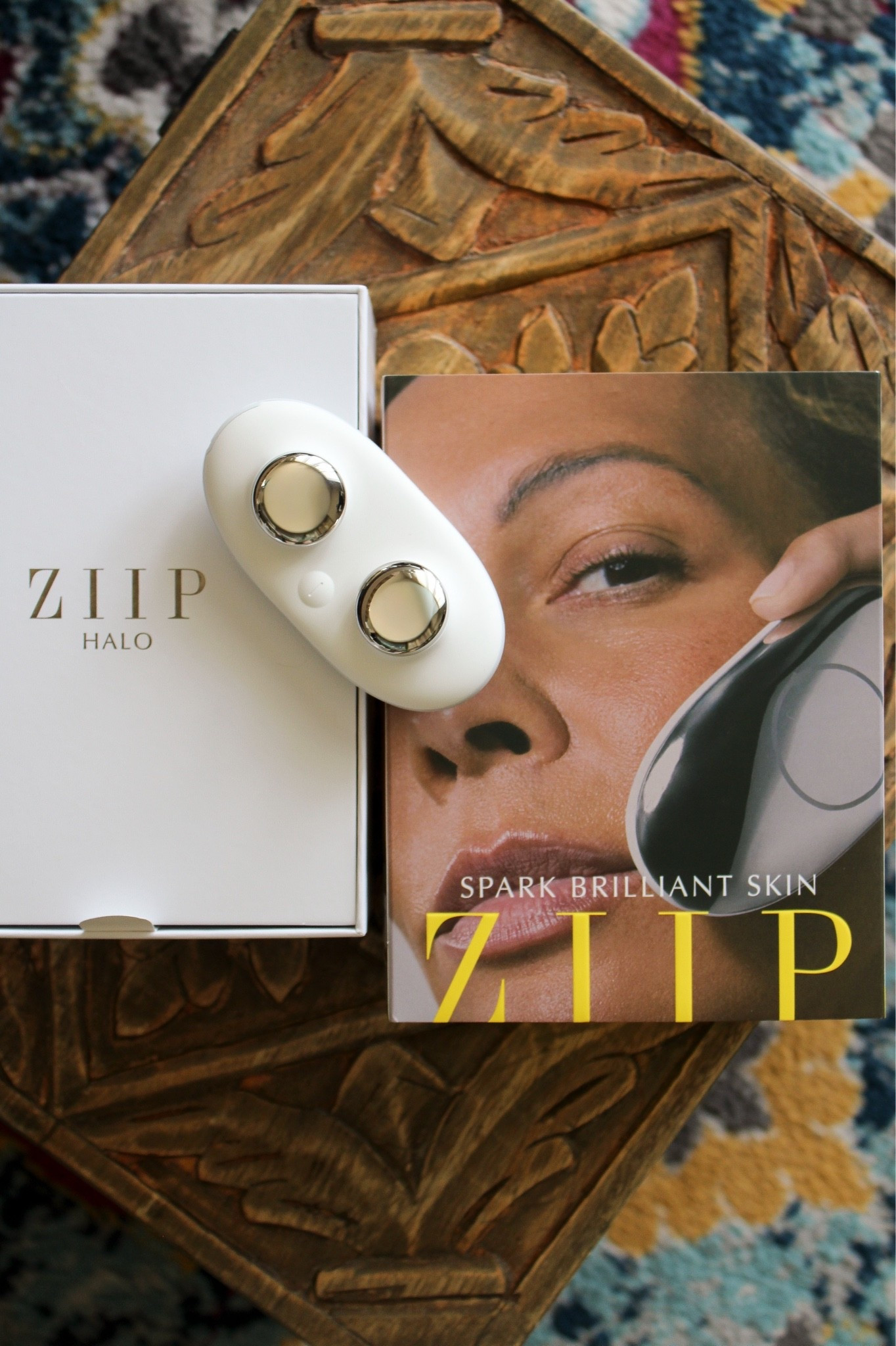 The ZIIP HALO, the micro current facial device I’ve had on my wishlist for a while, has made it to me, courtesy of @ziipbeauty. 
I had to try it the same day it arrived, and so far, I have noticed an immediate definition in my jawline and cheekbones. 
It is very easy to use once you get the hang of it, and completely pain-free, at least in my case. 

The results I hope to achieve with the ZIIP HALO with long term use? A more lifted, sculpted look overall, of course, and smoother lines, especially those pesky “11s”. An overall skin glow would be nice, too! Check back for updates. And if you want to join me in this process, use code BLOOMINZP for 10% off! 

#ziiphalo #microcurrentfacial #microcurrenttreatment #microcurrentfacelift #facialtreatments ZIIP HALO. Micro current facial device. Micro current facial treatment. Beauty treatments

#LTKgrwm #LTKselfcare #LTKmorningroutine