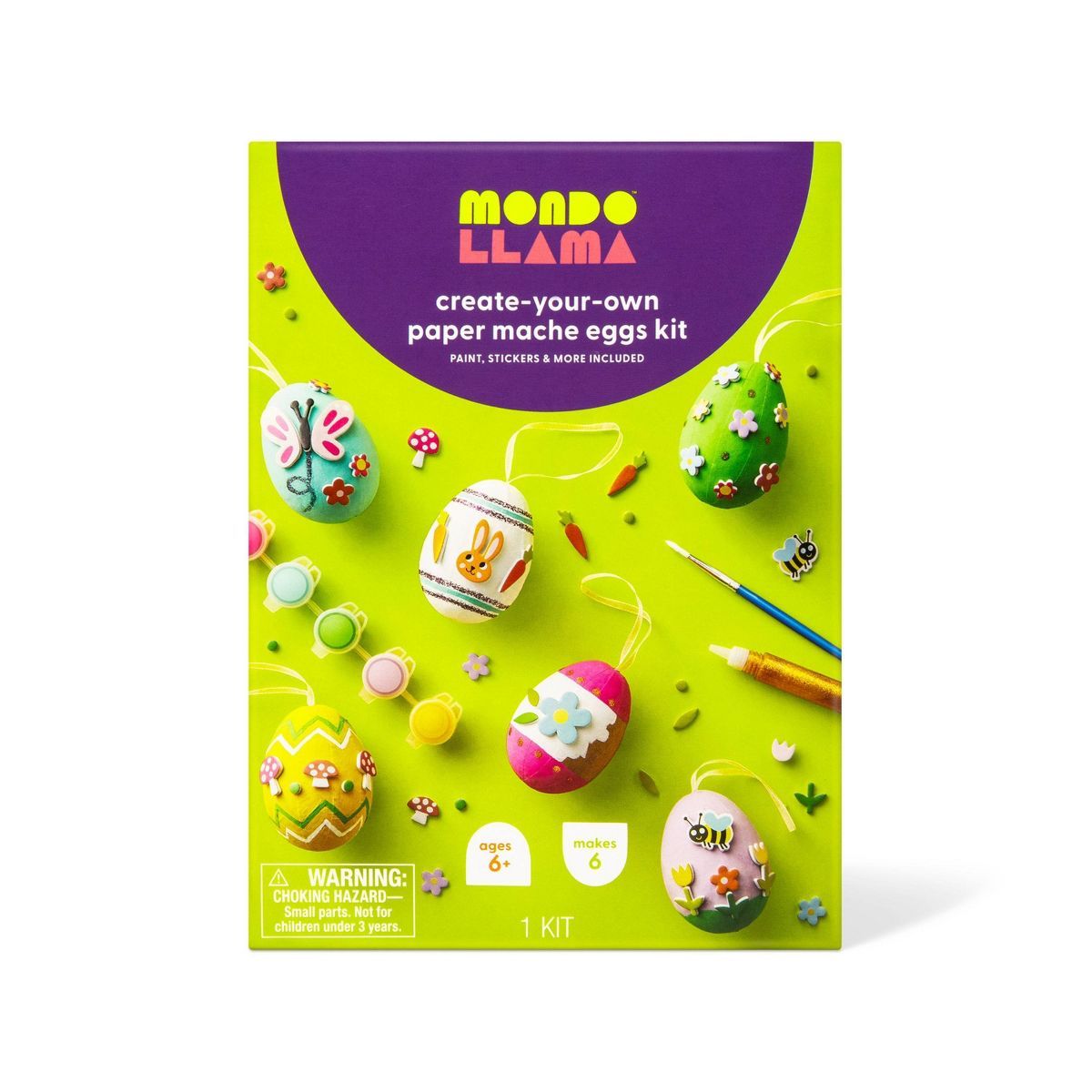 Create Your Own Paper Mache Eggs Kit - Mondo Llama™ | Target