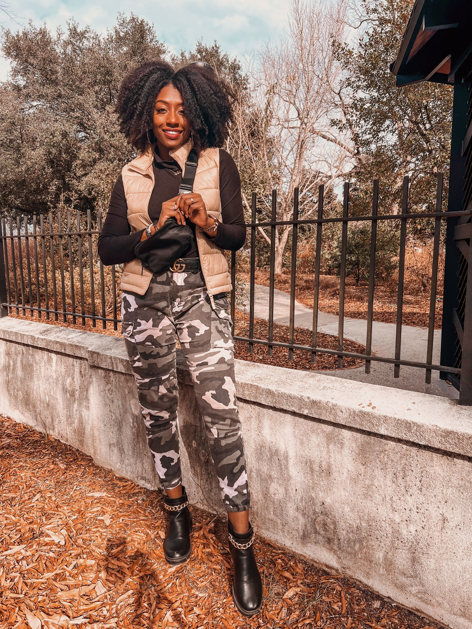 Running errands outfit idea ✨❄️ 

casual winter outfit, winter fashion, Amazon fashion, affordable style, outfit inspiration, outfit ideas, winter style, camo pants, puffer vest outfit, amazon puffer vest outfit 

#LTKstyletip #LTKunder50 #LTKshoecrush
