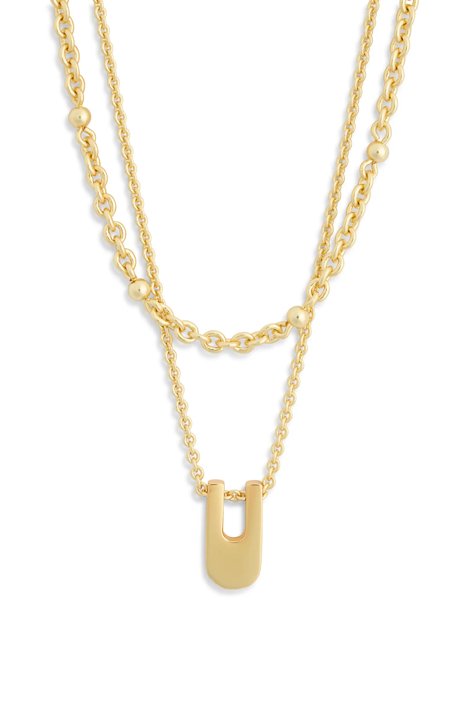 Madewell Cutout Geometric Pendant Necklace | Nordstromrack | Nordstrom Rack