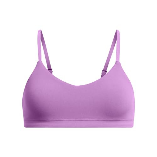 Under Armour Girls' Motion Sports Bra, (560) Provence Purple / / Purple Emerite, X-Small | Amazon (US)