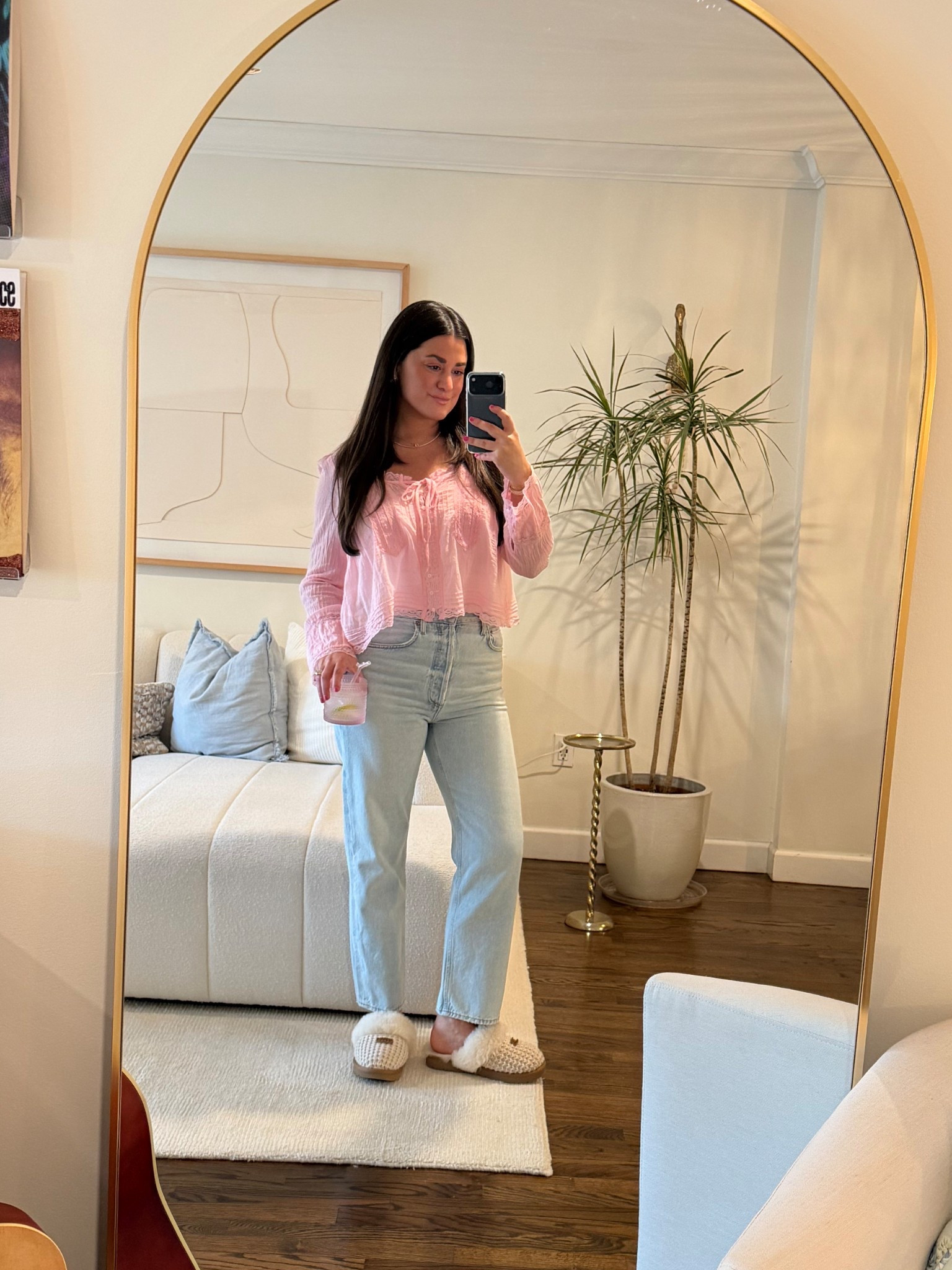 Yesterdays outfit ! Free People top, Agolde cropped jeans true to size.

#LTKootd