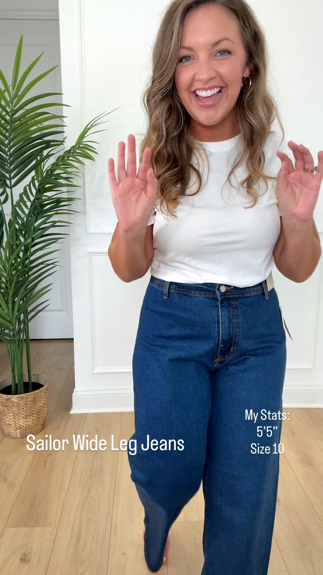 Target Jeans Try On Haul: Sailor Wide Leg Jeans 👖 love these and they come in so many different colors! I am 5’5” size 8/10 Pear Shaped wearing size 10 . I am in love with the amazing colors these come in, and this wide leg jeans looks so good belted and is super flattering if you are pear shaped! 

Target jeans, Target denim sale, wide leg jeans , viral target jeans , denim sale , #targetstyle #targetfinds #targetjeans #sailorwidelegjeans #widelegjeans #midsize #pearshaped #size10

#LTKSaleAlert #LTKFindsUnder50 #LTKMidsize